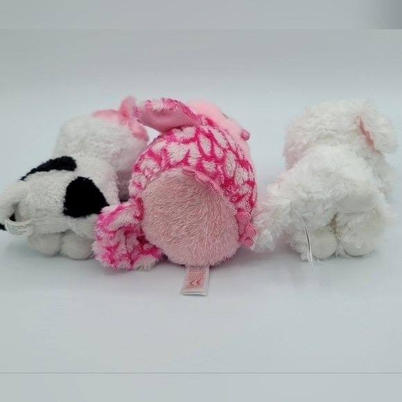 TY Beanie Pinky Pippie Muffin Stuffed Animals Set of 3 #796 - Picture 5 of 10